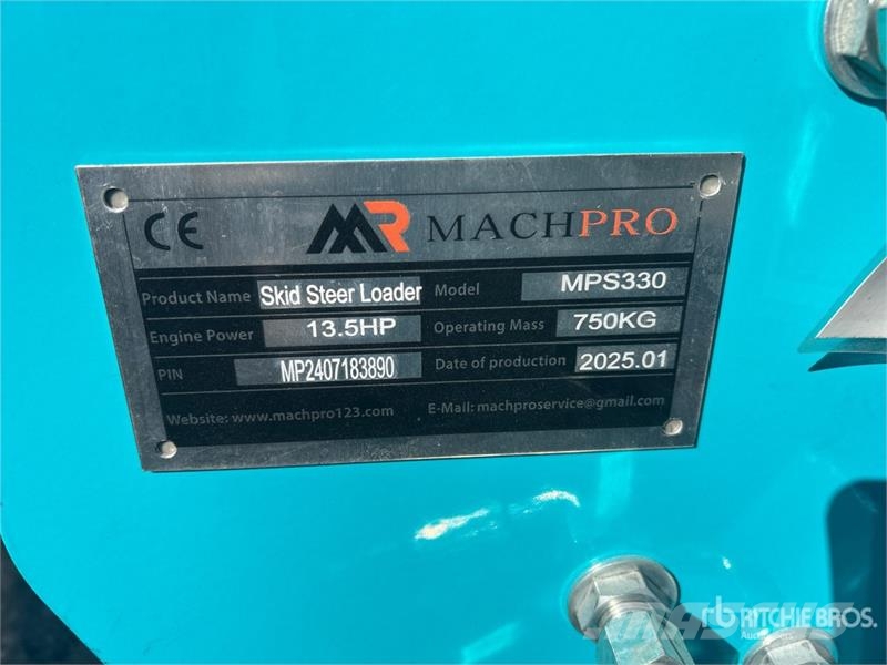Machpro MP-S330 Mini Compact Track Loader (Unused) Kompaktlaadurid