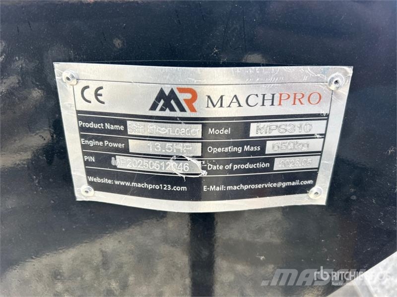 Machpro MPS310 Mini Compact Track Loader (Unused) لوادر انزلاقية التوجيه