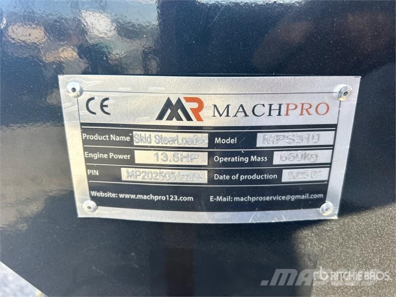 Machpro MPS310 Mini Compact Track Loader (Unused) Kompaktlaadurid