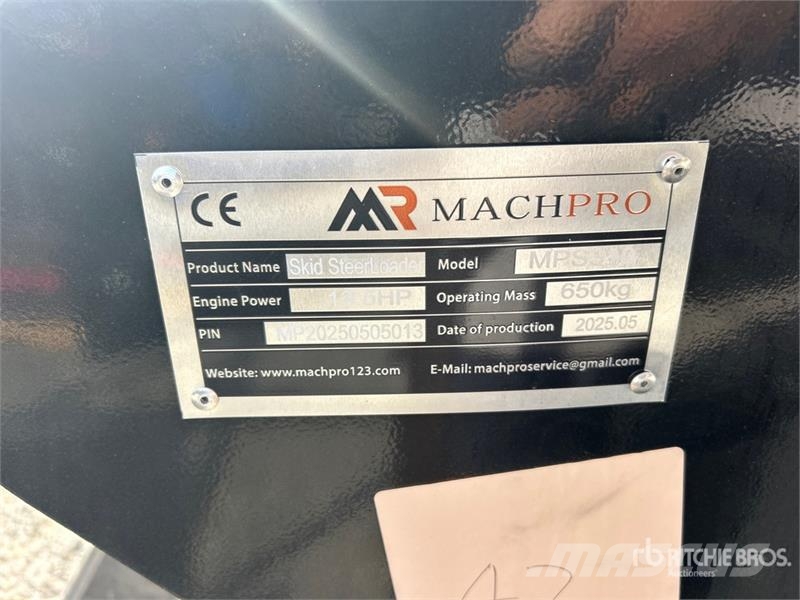 Machpro MPS310 Mini Compact Track Loader (Unused) لوادر انزلاقية التوجيه