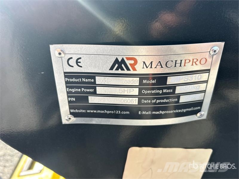 Machpro MPS310 Mini Compact Track Loader (Unused) لوادر انزلاقية التوجيه