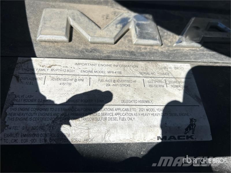 Mack Anthem AN64T 6x4 T/A Day Cab Truck Tractor Tractores (camiões)