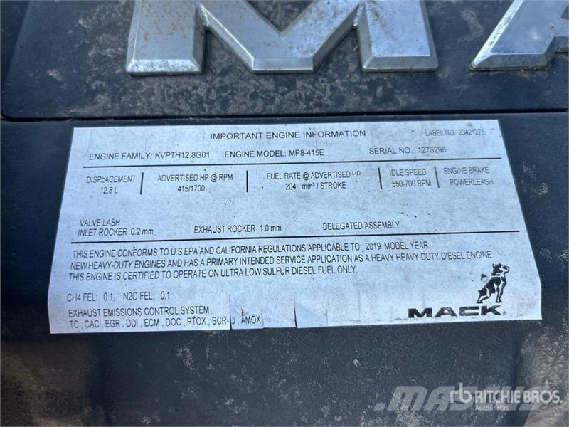 Mack Anthem AN64T 6x4 T/A Sleeper Truck Tractor Sattelzugmaschinen