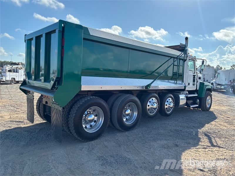 Mack CHU613 10x4 Twin-Steer Quad/A Dump Truck Damperli kamyonlar