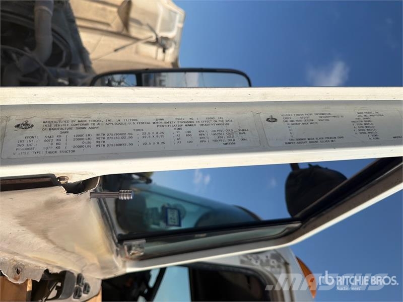 Mack CX613 Tipper trucks