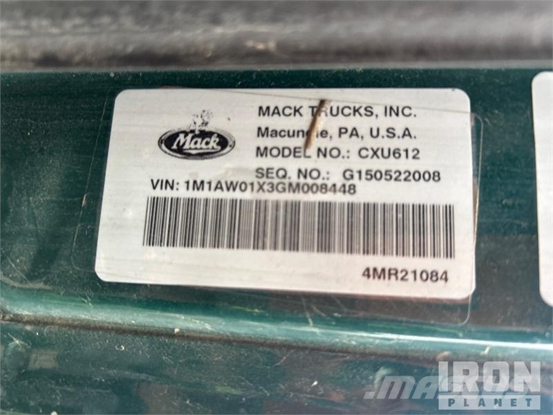 Mack CXU612 Dragbilar