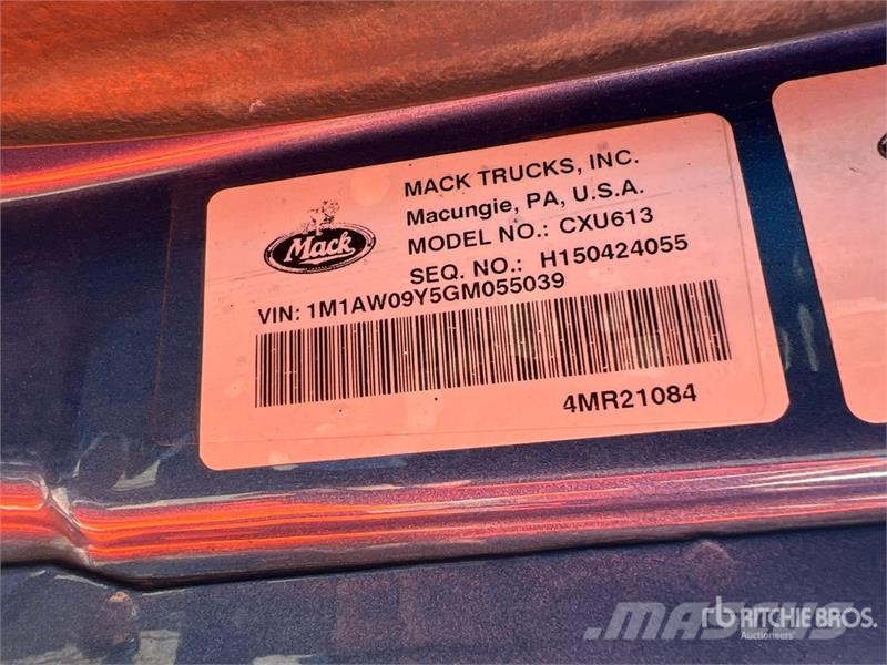 Mack CXU613 Traktorske jedinice
