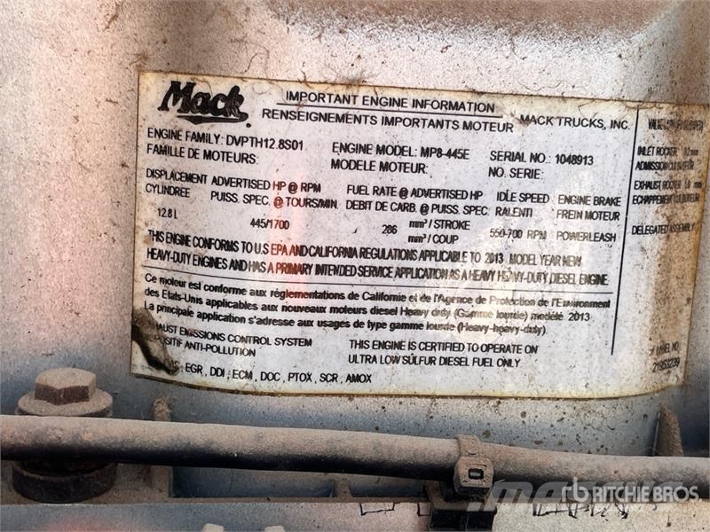 Mack CXU613 Traktorske jedinice