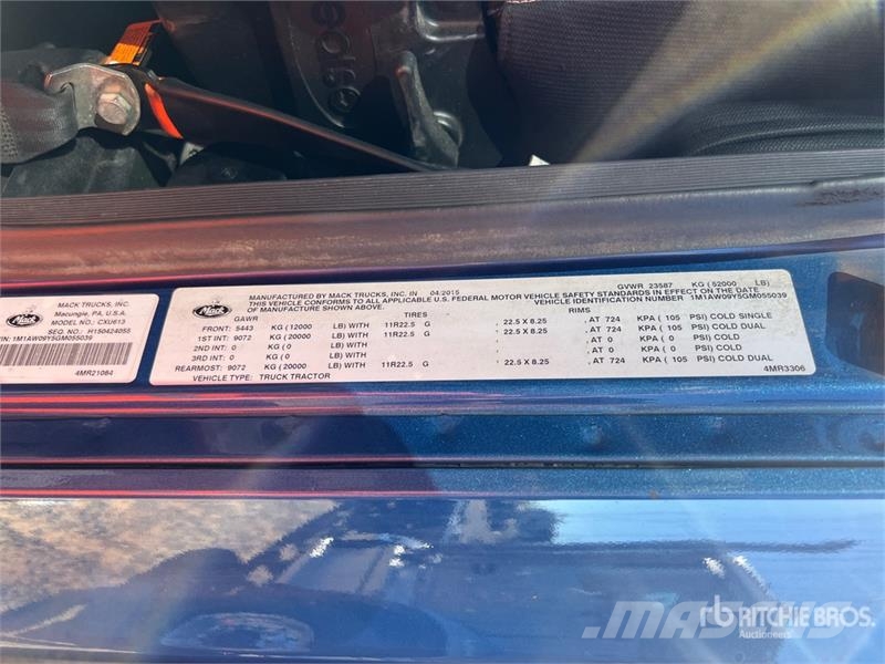 Mack CXU613 Traktorske jedinice