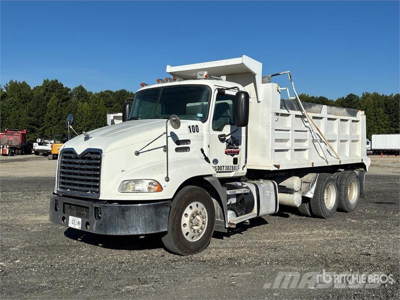 Mack CXU613 6x4 T/A Dump Truck Tipper trucks