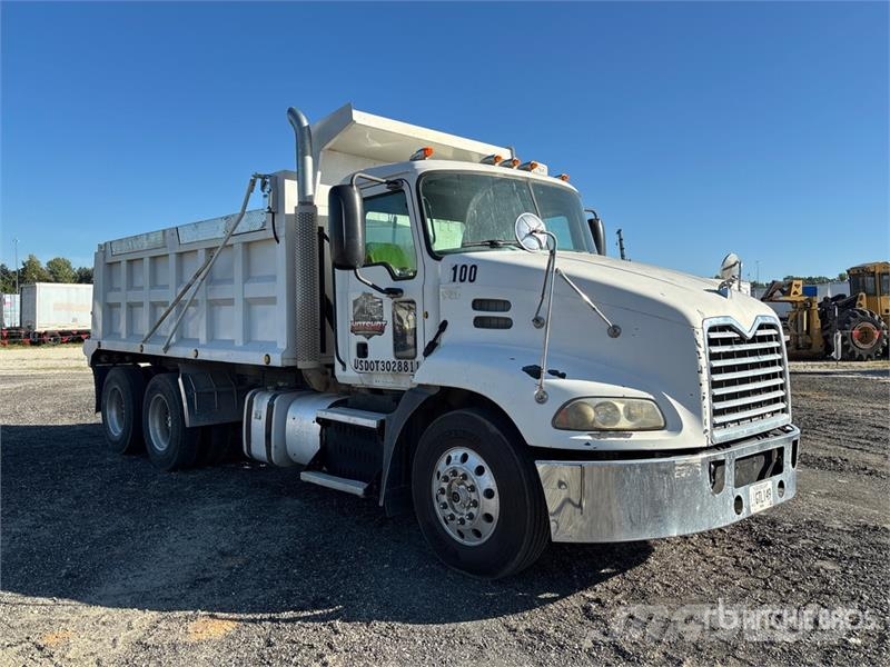 Mack CXU613 6x4 T/A Dump Truck Tipper trucks