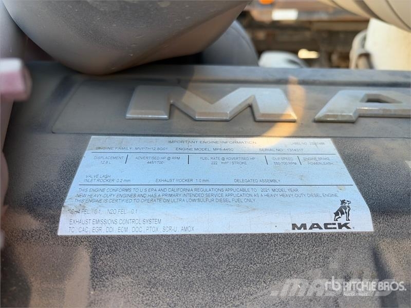 Mack GR64F 6x4 T/A Dump Truck 덤프 트럭