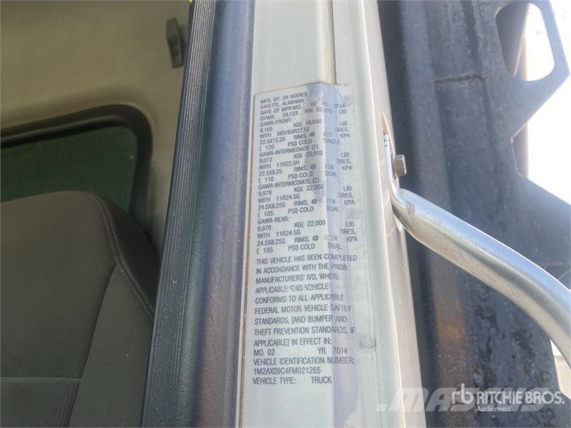 Mack GU713 Bañeras basculantes usadas