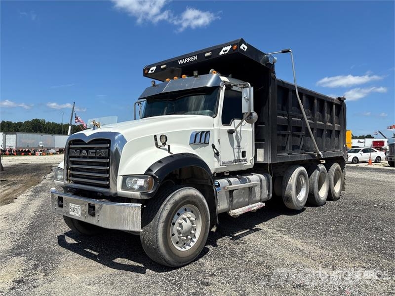 Mack GU713 Bañeras basculantes usadas
