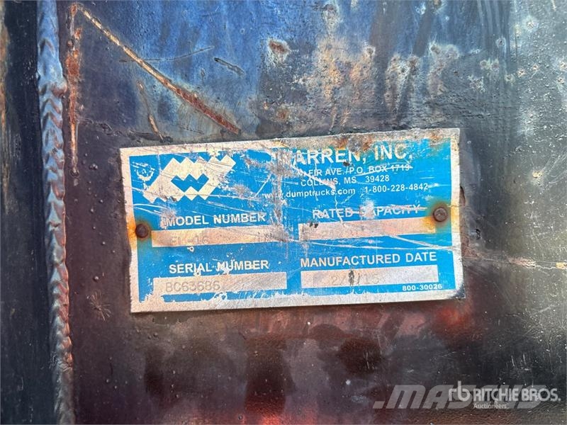 Mack GU713 Bañeras basculantes usadas