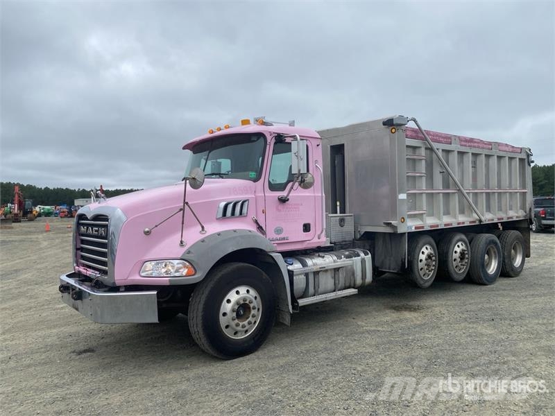 Mack GU813 10x4 Quad/A Dump Truck Camiones bañeras basculantes o volquetes