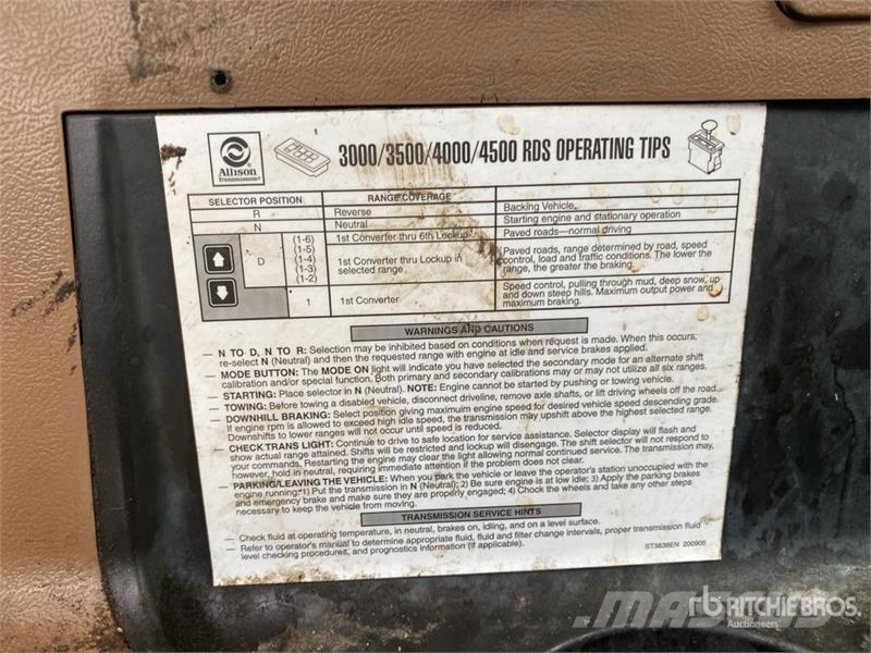 Mack GU813 10x4 Quad/A Dump Truck Camiones bañeras basculantes o volquetes