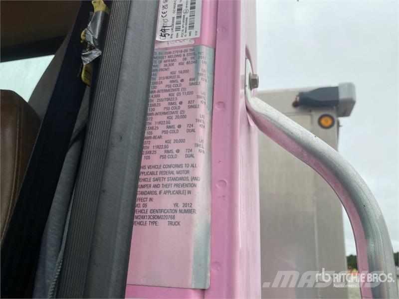 Mack GU813 10x4 Quad/A Dump Truck Camiones bañeras basculantes o volquetes