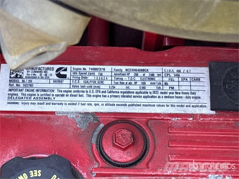 Mack MD 4x2 Van Truck Samochody ciężarowe ze skrzynią zamkniętą