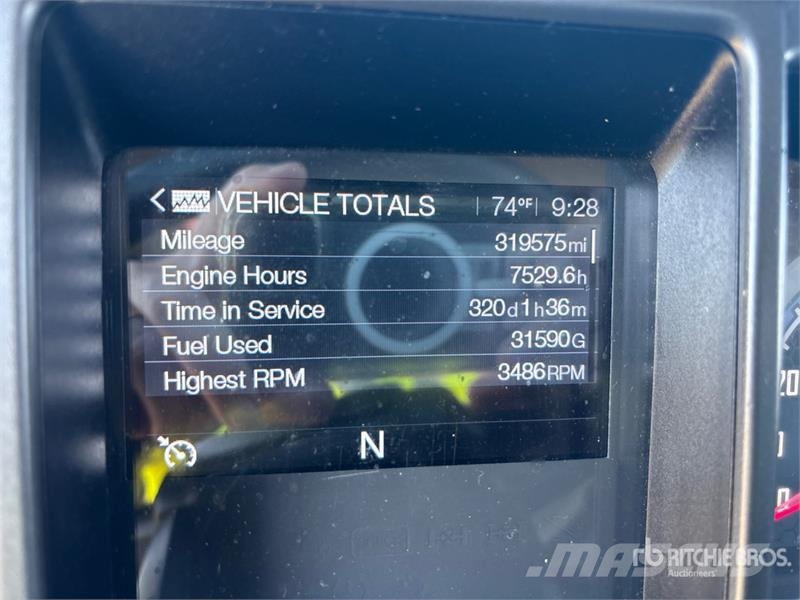 Mack MD 4x2 Van Truck Samochody ciężarowe ze skrzynią zamkniętą