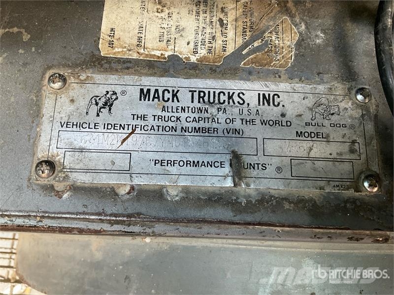 Mack MR688S Domíchávače betonu