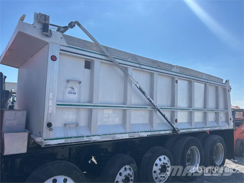 Mack RD688S 12x4 Simple 16 Five Axle Dump Truck Tippbil