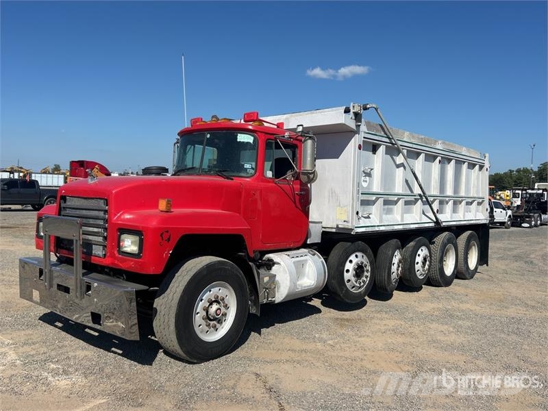 Mack RD688S 12x4 Simple 16 Five Axle Dump Truck Tippbil