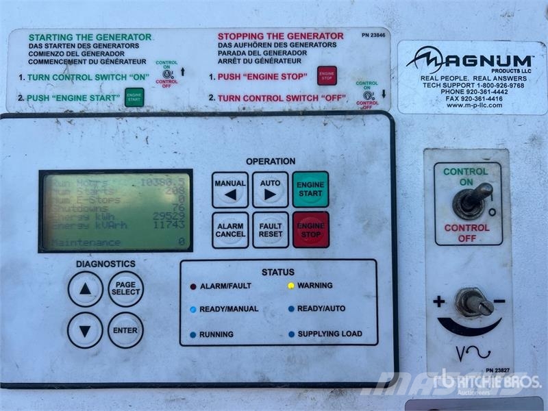 Magnum MTG050 Mobile Generator Set Dizelski agregati