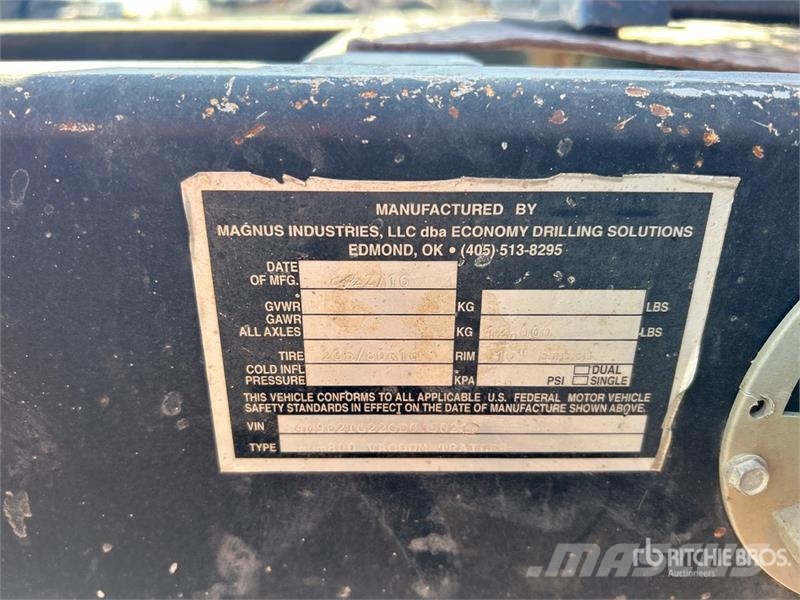 Magnus LKT800 T/A Vacuum Excavation Unit Oprema i rezervni dijelovi za bušenje
