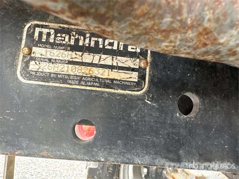 Mahindra 1626H 4WD Utility Tractor Manji traktori