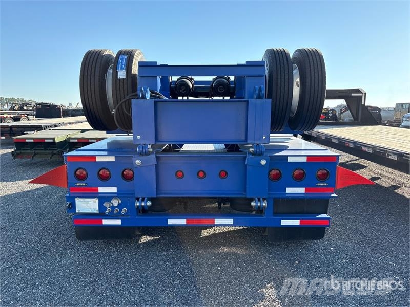  Mammoth 140000 lb Tri/A Removable Gooseneck Lowboy Plataformas bajas