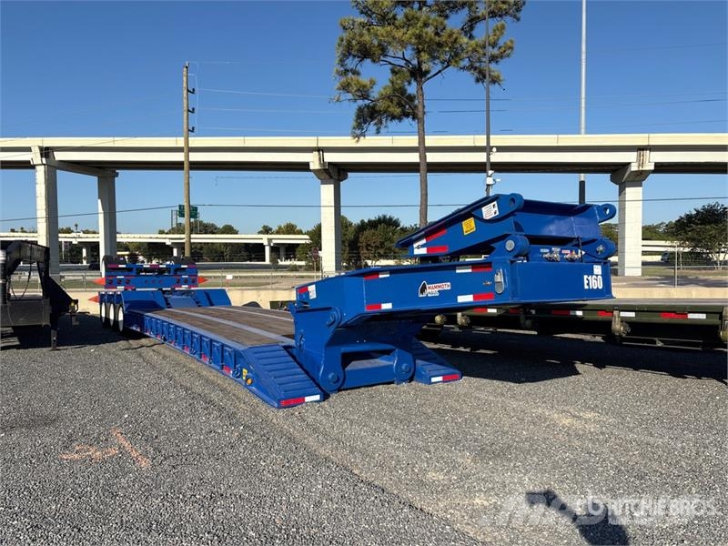  Mammoth 140000 lb Tri/A Removable Gooseneck Lowboy Plataformas bajas