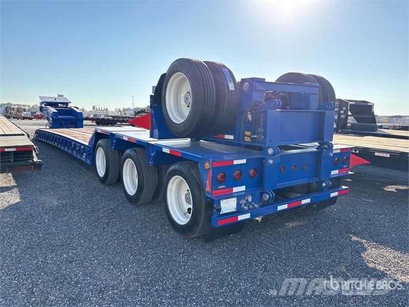  Mammoth 140000 lb Tri/A Removable Gooseneck Lowboy Plataformas bajas