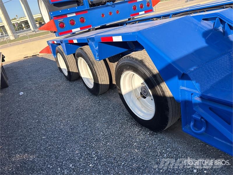  Mammoth 140000 lb Tri/A Removable Gooseneck Lowboy Plataformas bajas