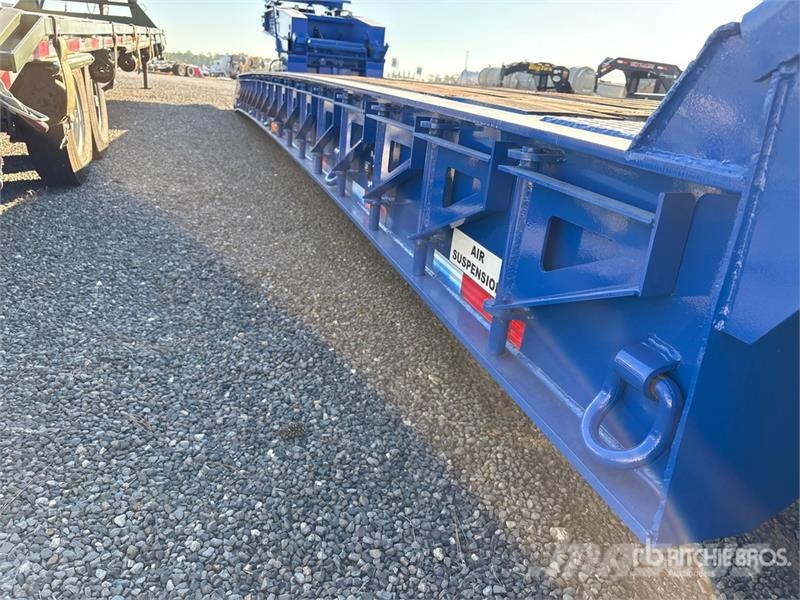  Mammoth 140000 lb Tri/A Removable Gooseneck Lowboy Plataformas bajas