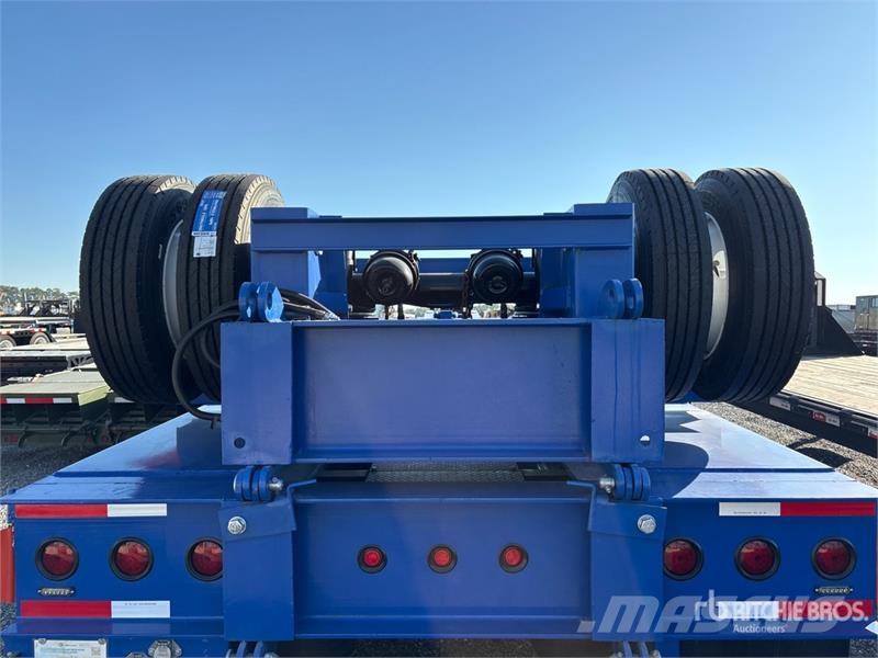  Mammoth 140000 lb Tri/A Removable Gooseneck Lowboy Plataformas bajas