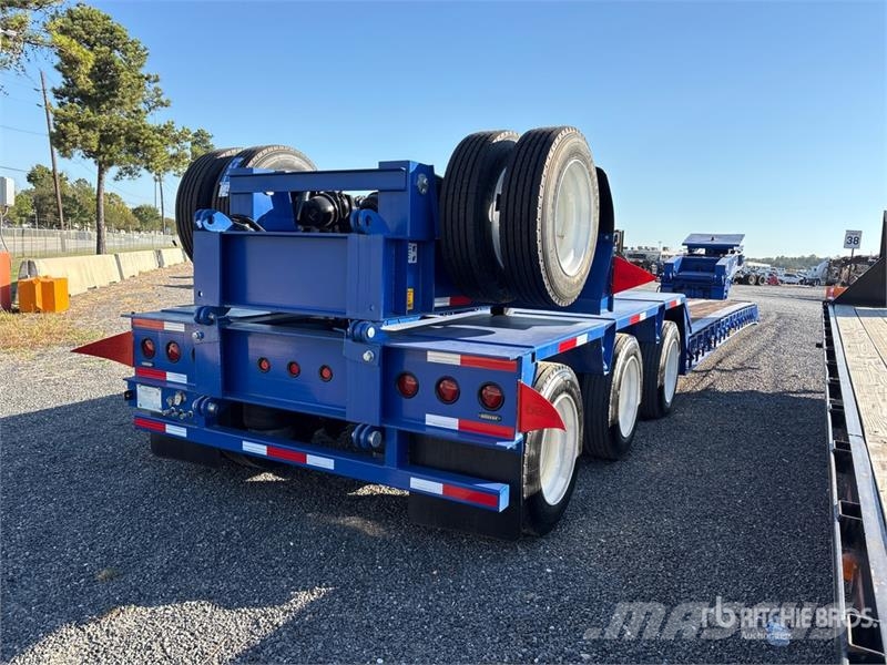  Mammoth 140000 lb Tri/A Removable Gooseneck Lowboy Plataformas bajas