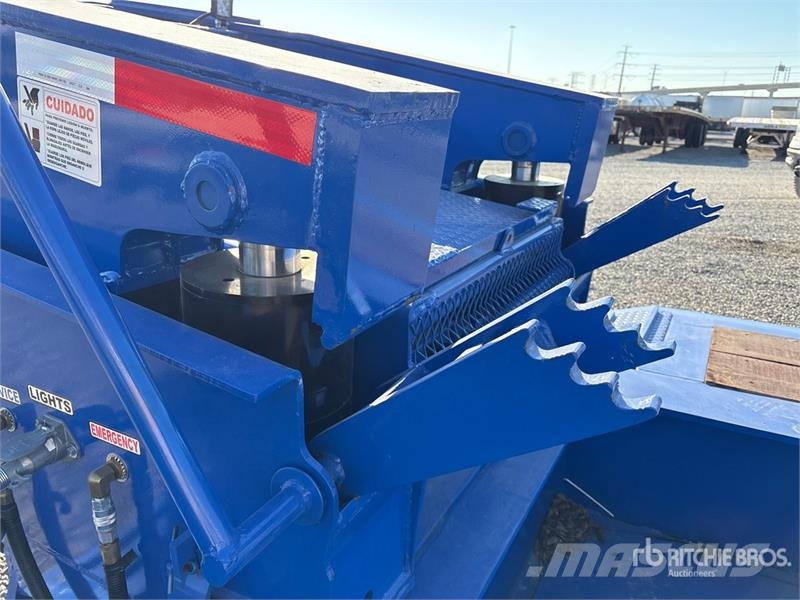  Mammoth 140000 lb Tri/A Removable Gooseneck Lowboy Plataformas bajas