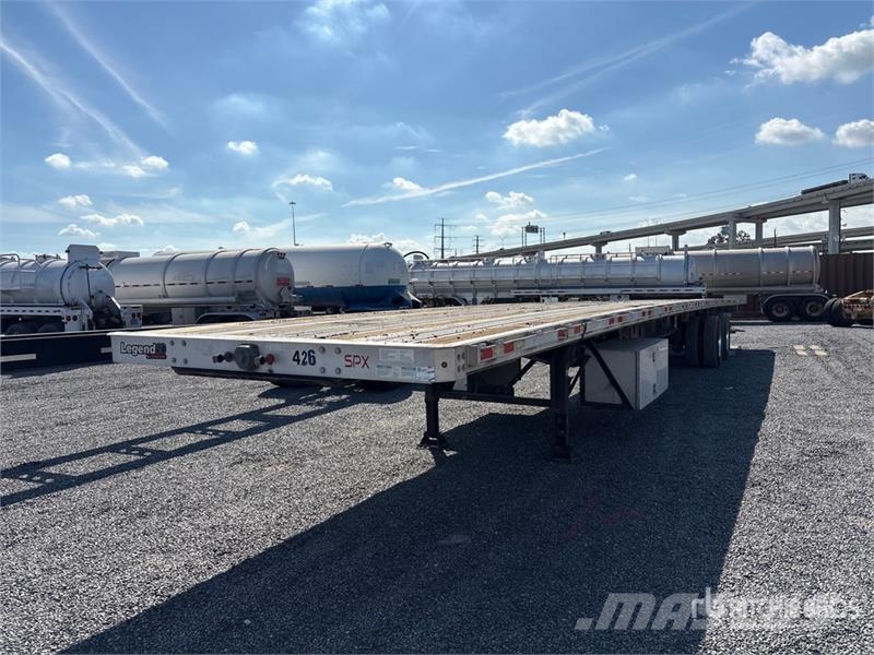 Manac 10253C0B1F 53 ft T/A Flatbed Trailer 플랫베드/드롭사이드 트레일러