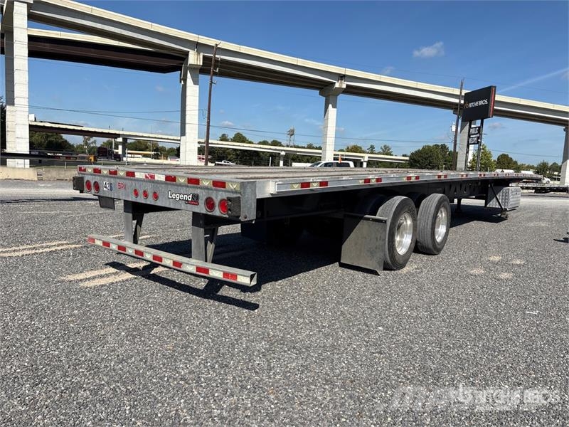 Manac 10253C0B1F 53 ft T/A Flatbed Trailer 플랫베드/드롭사이드 트레일러