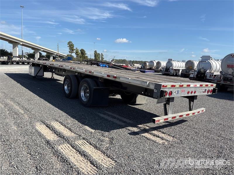 Manac 10253C0B1F 53 ft T/A Flatbed Trailer 플랫베드/드롭사이드 트레일러
