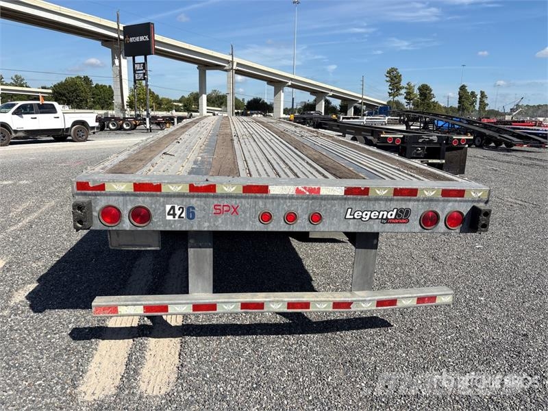 Manac 10253C0B1F 53 ft T/A Flatbed Trailer 플랫베드/드롭사이드 트레일러
