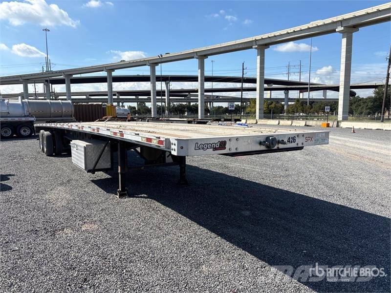 Manac 10253C0B1F 53 ft T/A Flatbed Trailer 플랫베드/드롭사이드 트레일러