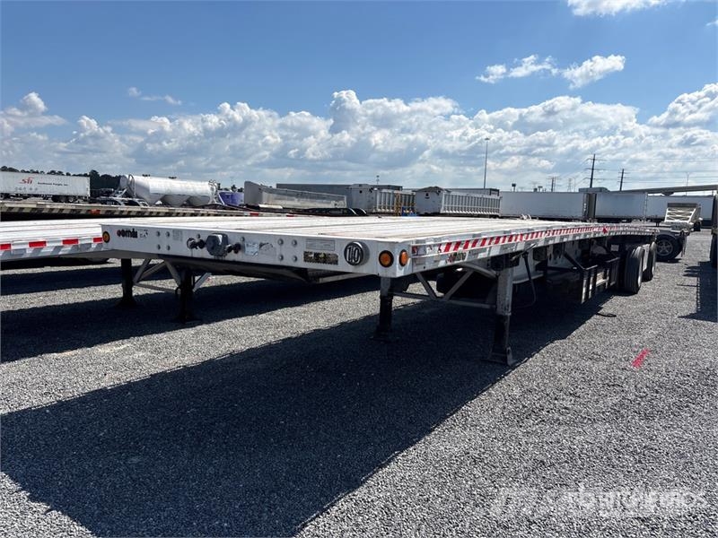 Manac AAF-4H 48 ft T/A Spread Axle Flatbed Trailer 自卸半挂车
