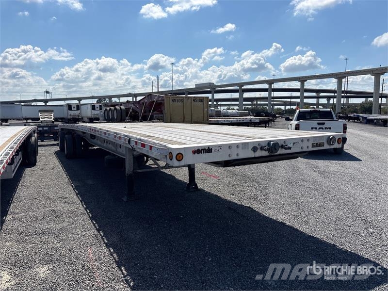 Manac AAF-4H 48 ft T/A Spread Axle Flatbed Trailer 自卸半挂车