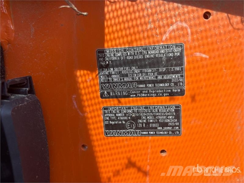 Manitou 1350RT Compact Track Loader (Inoperable) Kompaktlaadurid