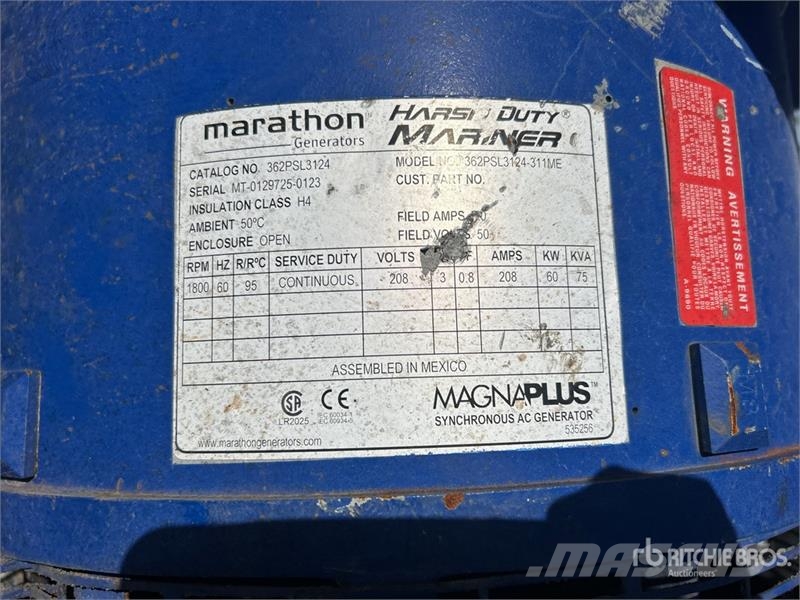Marathon 362PSL3124-311ME 60 kW Skid-Mounted Generator Set Diesel generatoren
