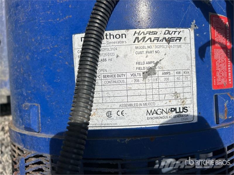 Marathon 362PSL3124-311ME 60 kW Skid-Mounted Generator Set Diesel generatoren
