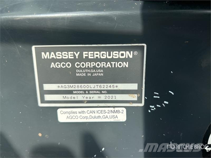 Massey Ferguson MF2860MH 4WD Utility Tractor コンパクトトラクター