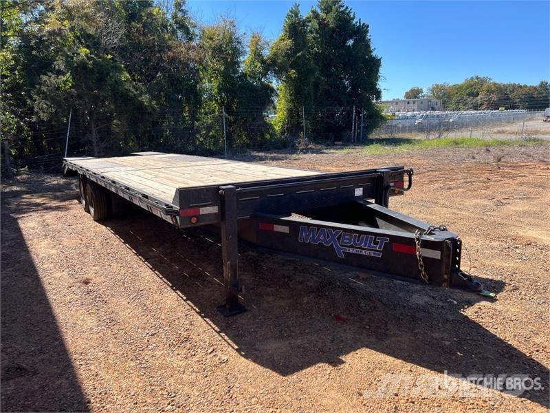 Maxbuilt 20000 lb 30 ft T/A Equipment Trailer Reboques de transporte Auto